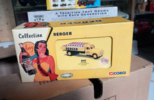 BOITE VIDE CORGI CITROËN 55 BERGER + Rétroviseur dans sachet 74702 TRES BON ETAT