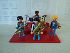 PLAYMOBIL vintage city life cirque orchestre musiciens Romani set 3723 de 1991