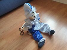 Marionnette de Clown sur Balançoire a Suspendre 56 cm.