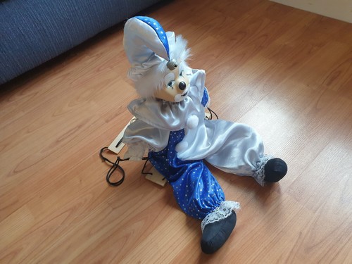 Marionnette clown sur - marionnette, de