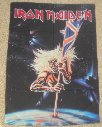 Iron maiden flag drapeau - iron,