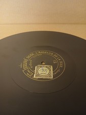 Disque 90t Saphir Pathe Elval