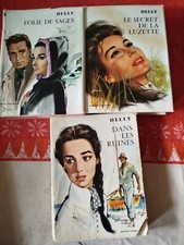 3 Livres Collection Delly 1950