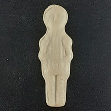 LE BAIGNEUR EN CHEMISE Fève Limoges Castel Biscuit