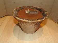 ancienne bougie pot en résine