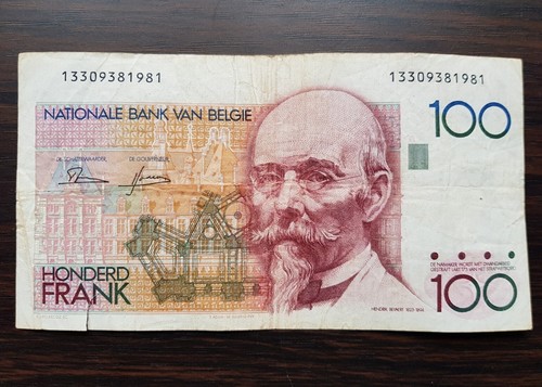 Billet belge 100 francs - francs,