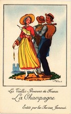 CPA La Champagne Les Vieilles