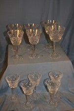 lot de 11 verres à pied