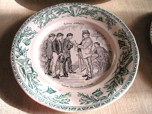 Creil montereau assiette - -,