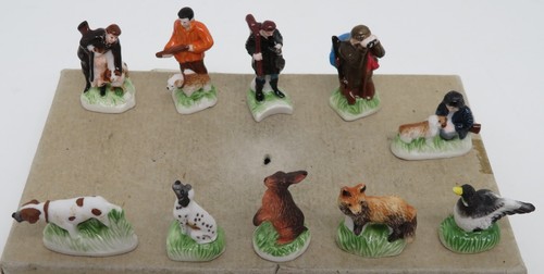 2007 chasse feve porcelaine - chasse,