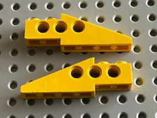 2 x LEGO TECHNIC Yellow wing back 2744 set 8855 8445 8421 8277 8464 8431 8439