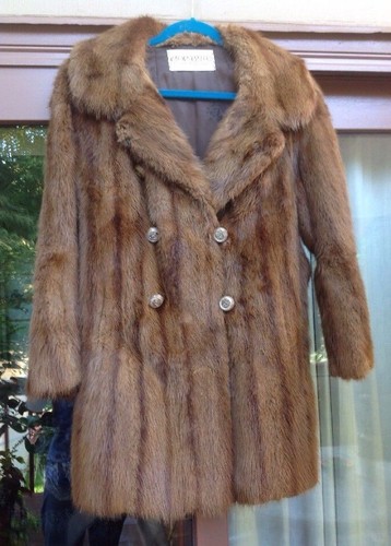 Real fur beaver - coat, forman