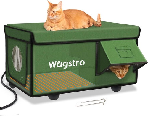 Cozy heated cat house - cozy,