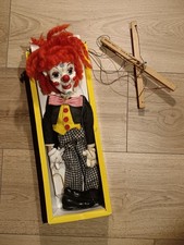 Pelham Puppets Marionette Bimbo The Clown Made In England