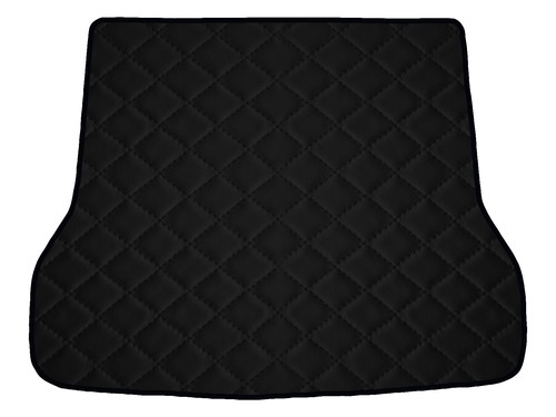 Matelassé cuir éco noir - matelassé,