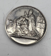 RARE MEDAILLE DE MARIAGE RONDE