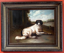 OIL ON CANVAS IN CLASSIC WOOD