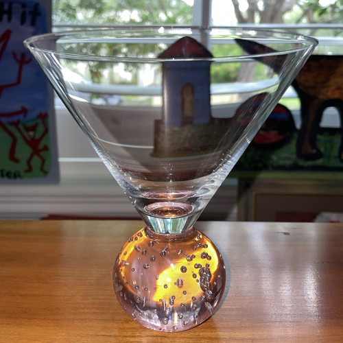 Vintage hand blown - vintage, martini