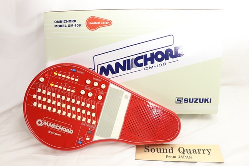 Suzuki omnichord 108 red - suzuki,