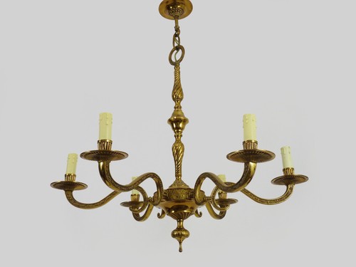 Ancien lustre suspension - ancien, lustre,