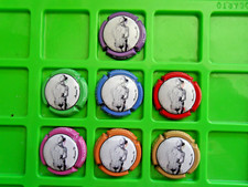 série complète de  7 Capsules de champagne  Marina D.   n°171 à 171f , femme nue