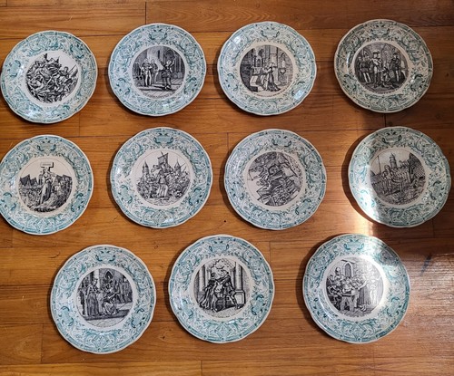 Anciennes assiettes - ,