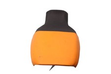 Banquette Noir Orange Coussin