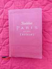 VOYAGE GUIDE BAEDEKER PARIS et