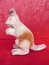 Beau, Ancien Jouet En Peluche KANGOUROU !