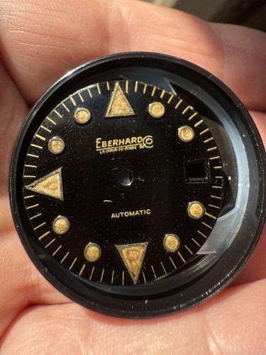 Eberhard scafograf dial - eberhard,