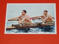 BERLIN 1936 JEUX OLYMPIQUES OLYMPIA FRANCK S29 #5 KAIDEL PIRSCH ALLEMAGNE AVIRON