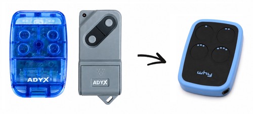 Télécommande copieuse adyx - télécommande,