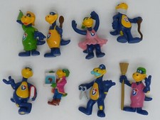 LOT DE 8 ANCIENNES FIGURINES PLASTIQUE PUB DANONE