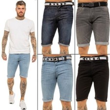 Hommes Short Jeans Slim Fit
