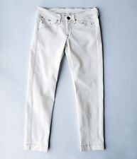 pantalons jeans blanc ete homme femme FR 44 US 32 Marithé + et François Girbaud