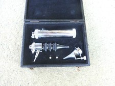 ANCIEN COFFRET OTOSCOPE - OUTIL INSTRUMENT DE MEDECINE CHIRURGIE -