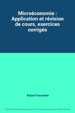 Microéconomie : Application