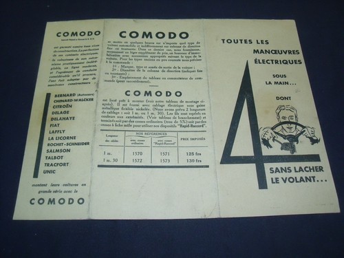 Depliant epoque commodo - d, le