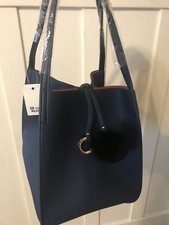 Adorable Square NAVY Handbag