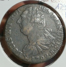 louis XVI ♦ 2 Sols aux Faisceaux ♦ 1792 B ♦ ROUEN ♦ BRONZE RARE ! SUPERBE !