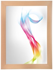 FRAMO Cadre photo Bois Hêtre 67x10 cm à 67x150 cm, avec verre acrylique