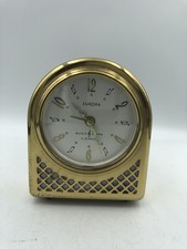 Europa ancien réveil pendulette - vintage music alarm clock, orologio , reloj