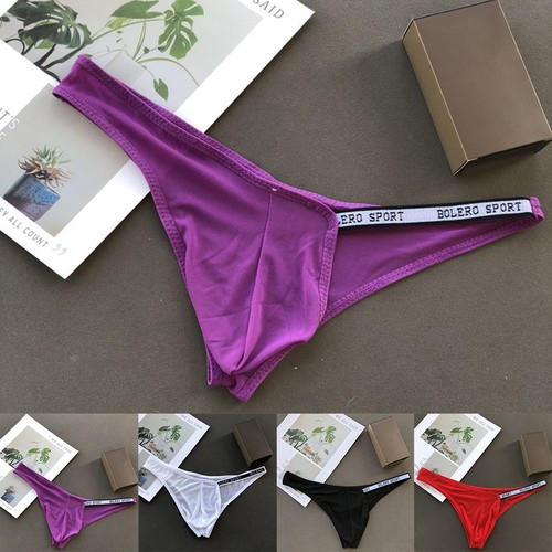 String homme taille basse slip
