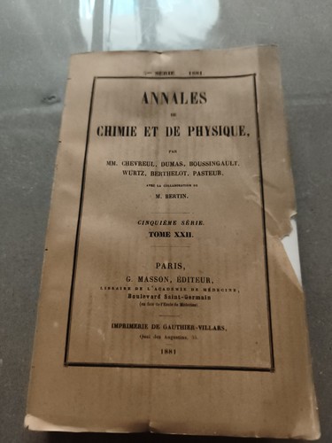 1881 annales chimie physique - annales,