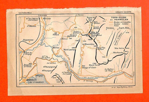 Parmelan topo guide - le, )