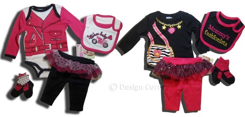 Mommy fashionista biker baby - fashionista,
