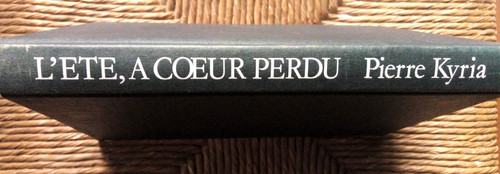 Livre roman été - à, coeur
