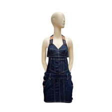 Levis X Jean Paul Gaultier  Denim Jumpsuit Shorts  Size S