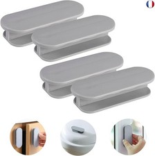 CiciIng Lot de 4 poignées de porte autocollantes - En plastique - Pour fenêtre, 