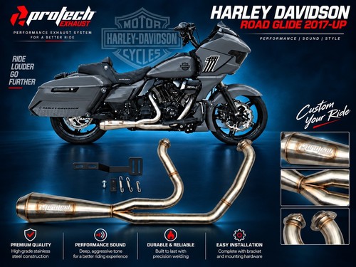 échappement 1 harley - 2,